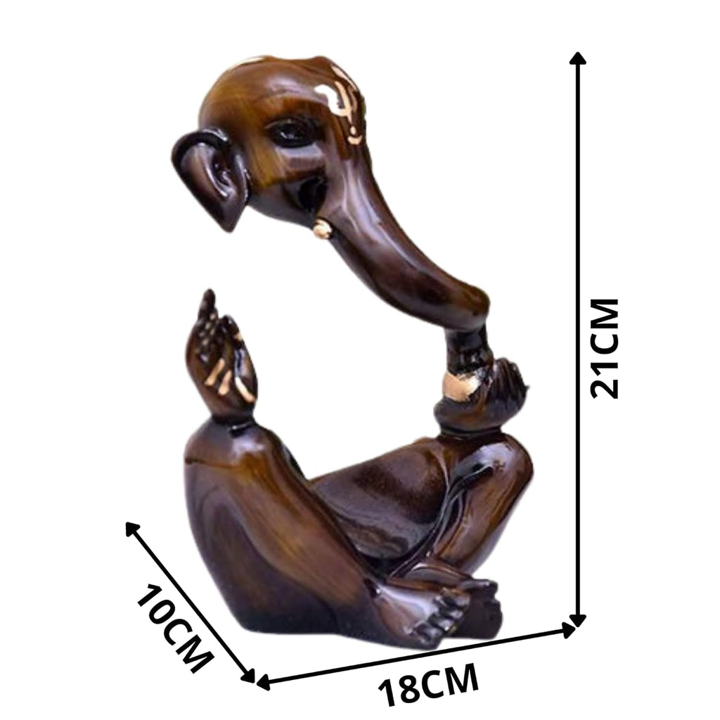 Ganesha Modern Art Idol for Home Decor, Living Room, Bedroom, Office Desk