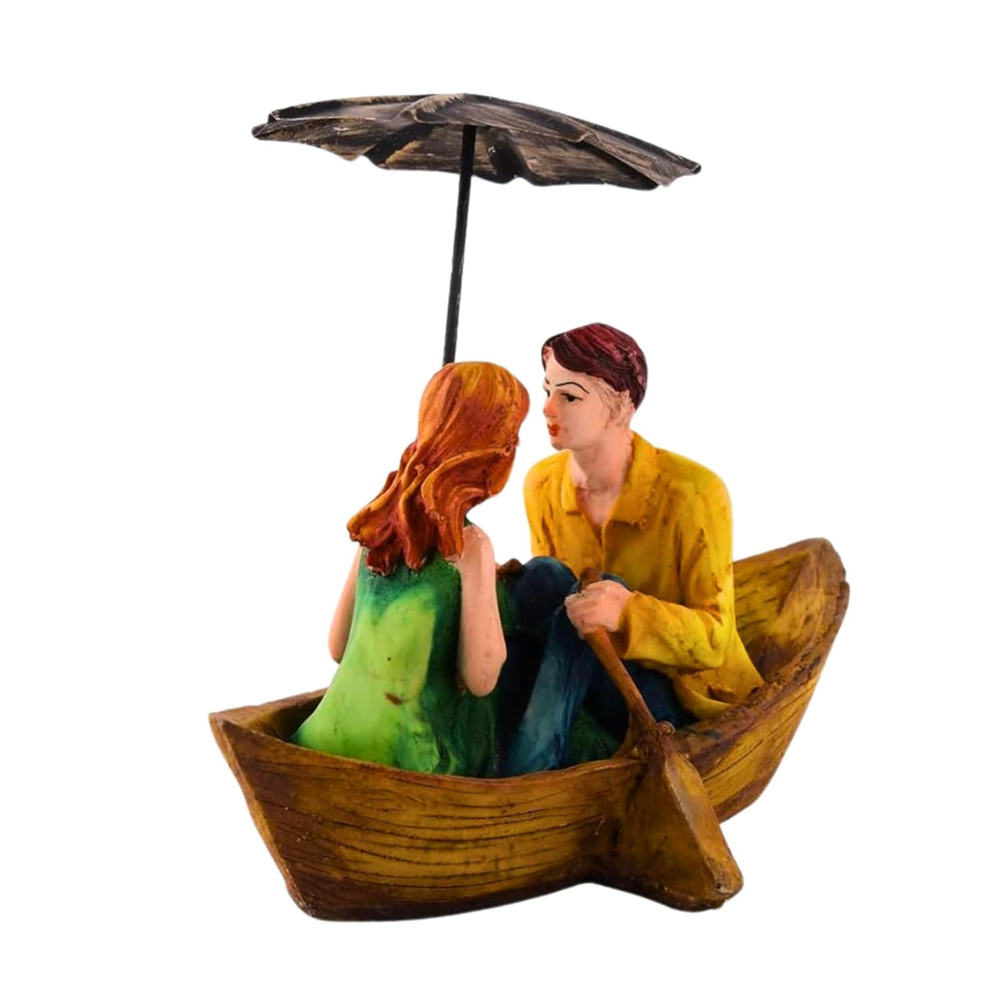 Beautiful Hand Painted Sitting Romantic Couple