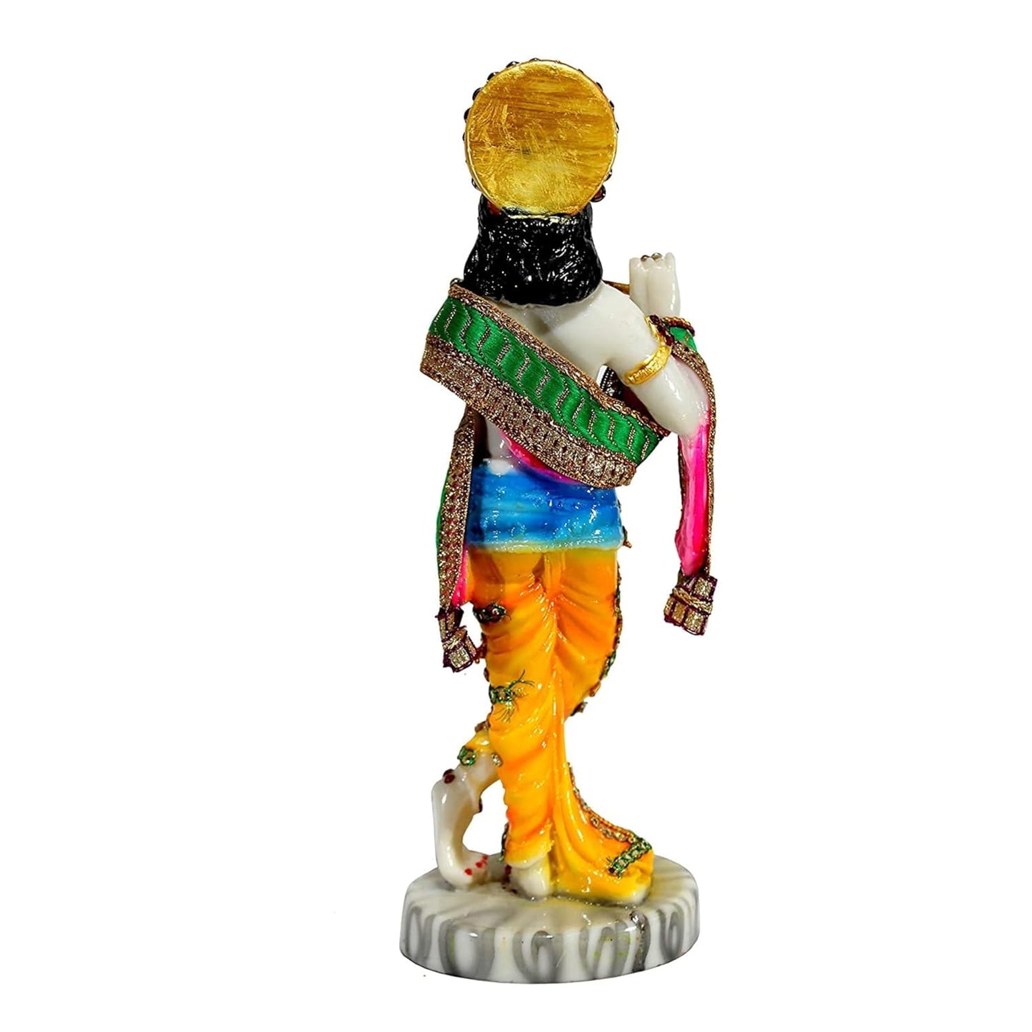 Lord Krishna Idol Decorative Statue in Flute Playing Pose
