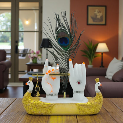 Krishna Hand Showpiece with Flute